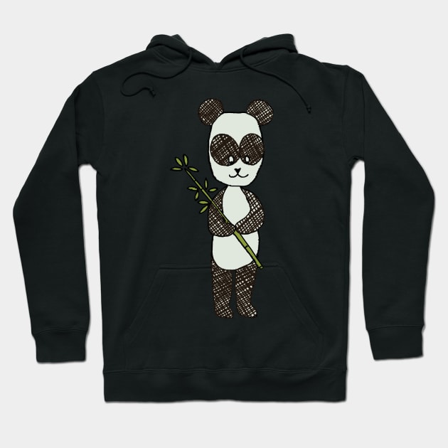 Bambú panda Hoodie by FrancesPoff